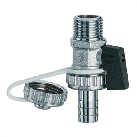 RUBINETTO DI SCARICO CALDAIA CROMATO FAR