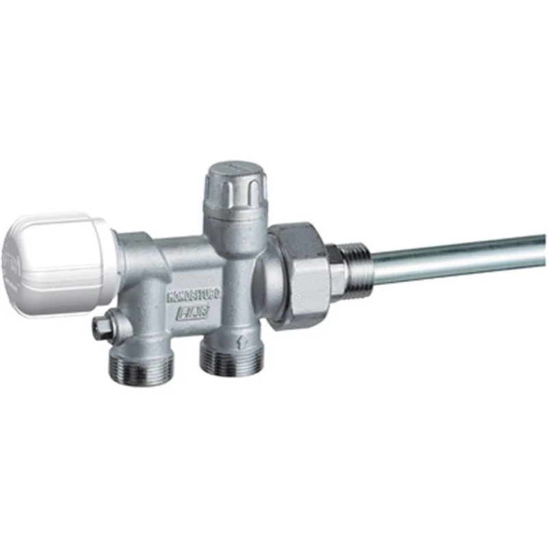 VALVOLA MONO-BITUBO TERMOSTATIZZABILE CROMATA FAR