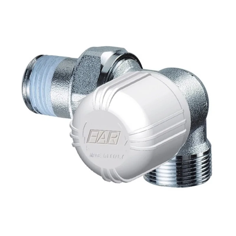 VALVOLA TERMOSTATIZZABILE A SQUADRA SX RAME FAR