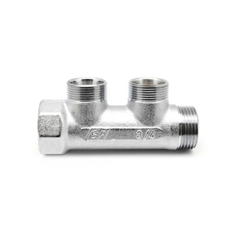 COLLETTORE LINEARE 2 DERIVAZIONI CROMATO SANTANGELO