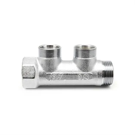 COLLETTORE LINEARE 2 DERIVAZIONI CROMATO SANTANGELO