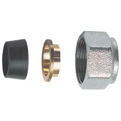 KIT DI TENUTA IN GOMMA A COMPRESSIONE PER TUBO RAME 3 PZ SANTANGELO