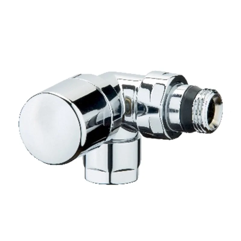 VALVOLA D'ARREDO AD ANGOLO DX TERMOSTATIZZABILE CROMO-LUCIDO SANTANGELO