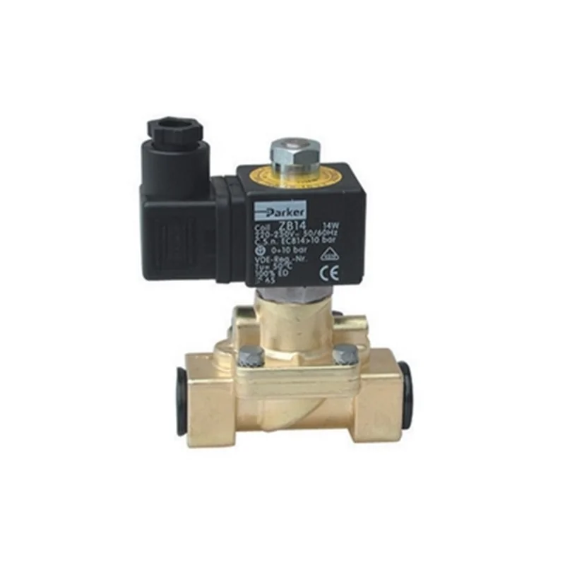 ELETTROVALVOLA PER ACQUA NORMALMENTE APERTA CON BOBINA PARKER