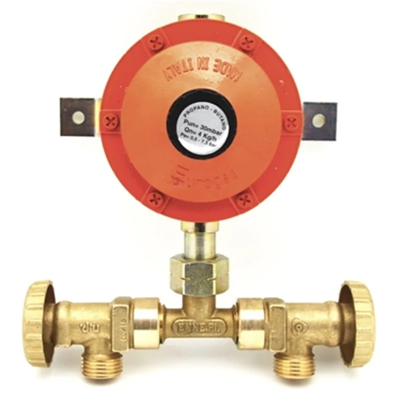 CENTRALINA GAS CON REGOLATORE SENZA FLESSIBILI