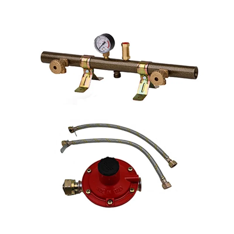 CENTRALINA GAS TUBOLARE 2 ELEMENTI COMPLETA