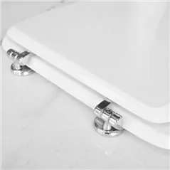 COPRIWATER IN LEGNO MODELLO ROMANTICA DI CERAMICHE CATALANO