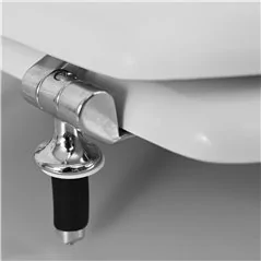 COPRIWATER IN LEGNO MODELLO ICEBERG DI CERAMICHE NERO CERAMICA