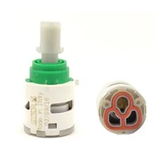 CARTUCCIA Ø25 TIPO CHIUSO CON TACCA DI POSIZIONAMENTO