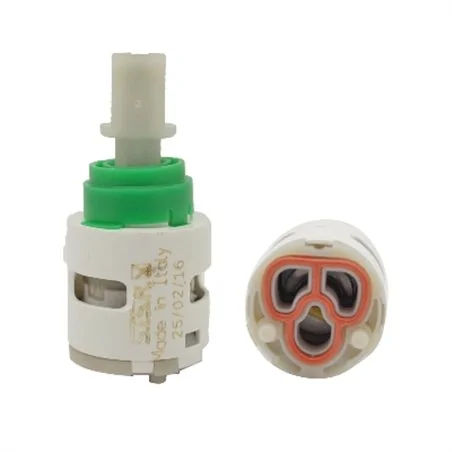 CARTUCCIA Ø25 TIPO CHIUSO CON PIOLI DI POSIZIONAMENTO