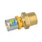 RACCORDO MASCHIO A PRESSARE PER MULTISTRATO GAS GENERAL FITTING