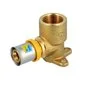 GOMITO FLANGIATO A PRESSARE PER MULTISTRATO GAS GENERAL FITTING