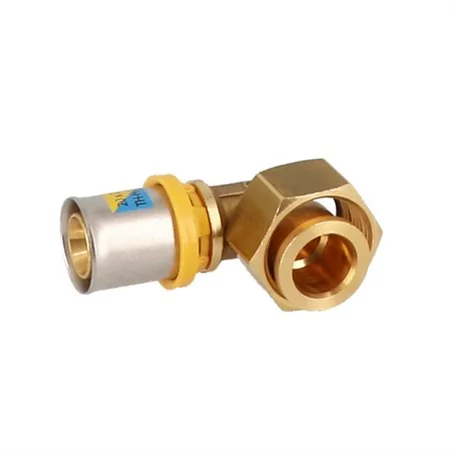 GOMITO CON CODOLO A PRESSARE MULTISTRATO GAS