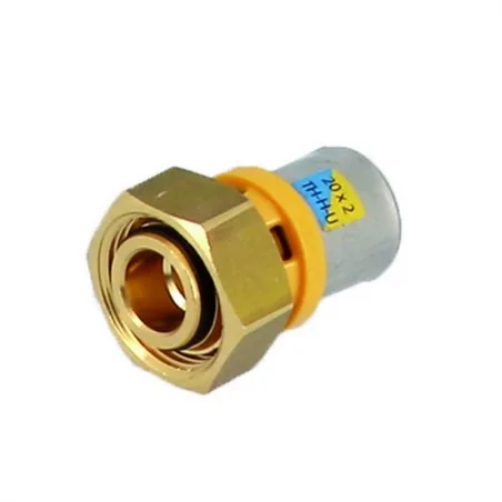RACCORDO CON CODOLO SEDE CONICA O-RING MULTISTRATO GAS