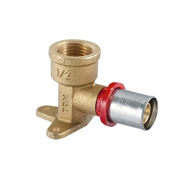 GOMITO FLANGIATO A PRESSARE PER MULTISTRATO TDM