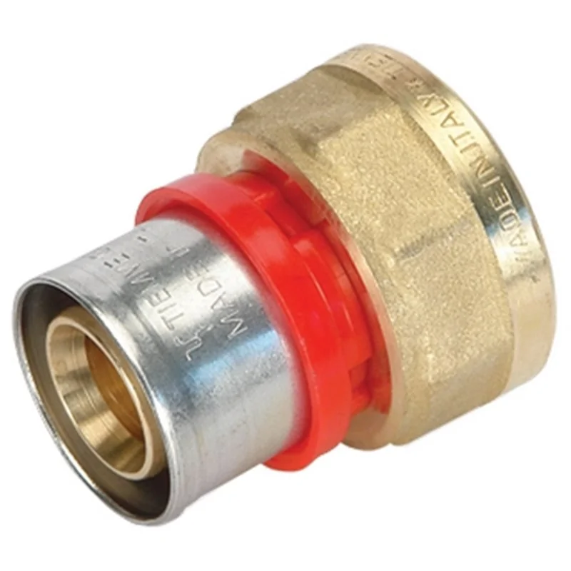 RACCORDO FEMMINA A PRESSARE PER MULTISTRATO SERIE COMPACT TIEMME