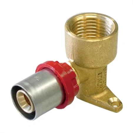 GOMITO FLANGIATO A PRESSARE PER MULTISTRATO SERIE COMPACT TIEMME