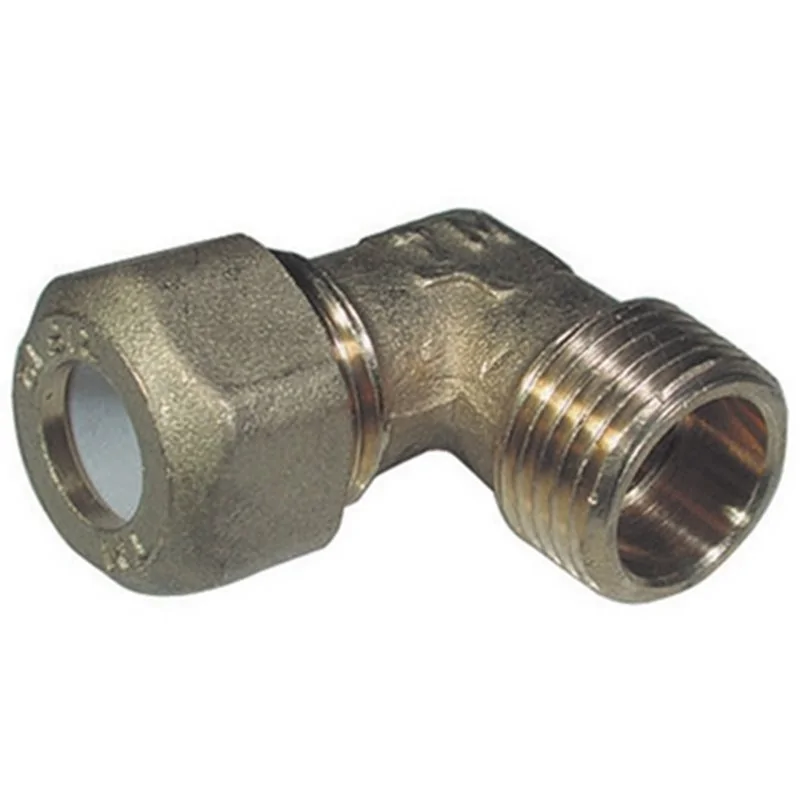 GOMITO MASCHIO RINFORZATO PER RAME CON OGIVA TEFLON TIEMME