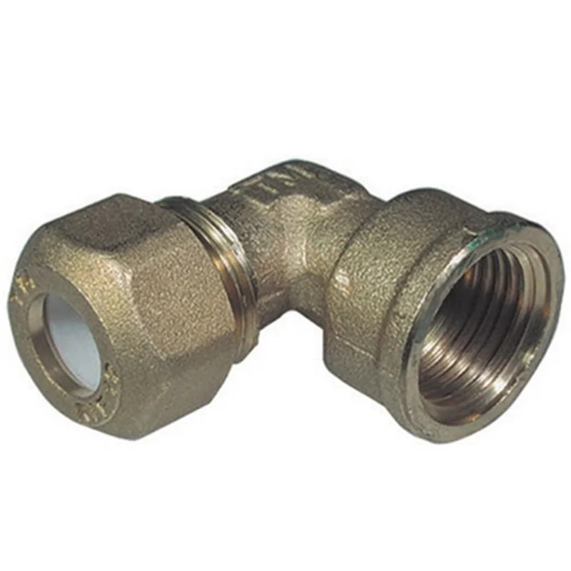 GOMITO FEMMINA RINFORZATO PER RAME CON OGIVA TEFLON TIEMME