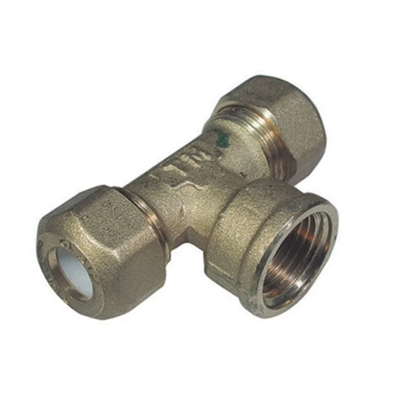 T FEMMINA RINFORZATA PER RAME CON OGIVA TEFLON TIEMME