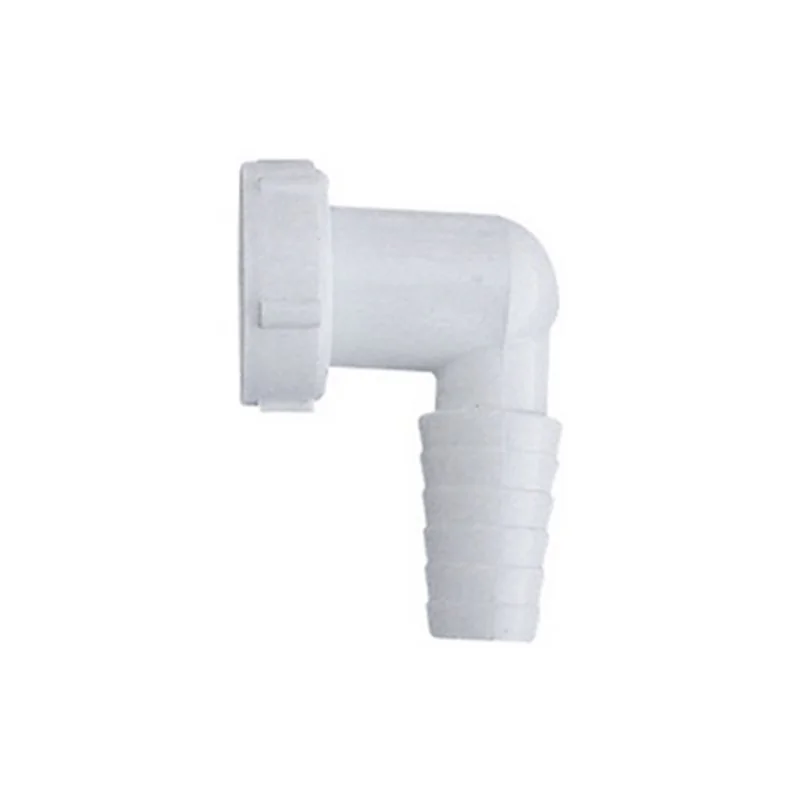 RACCORDO PER ATTACCO LAVATRICE CON GHIERA E GUARNIZIONE