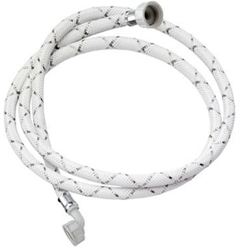 TUBO DI CARICO LAVATRICE NYLON BIANCO