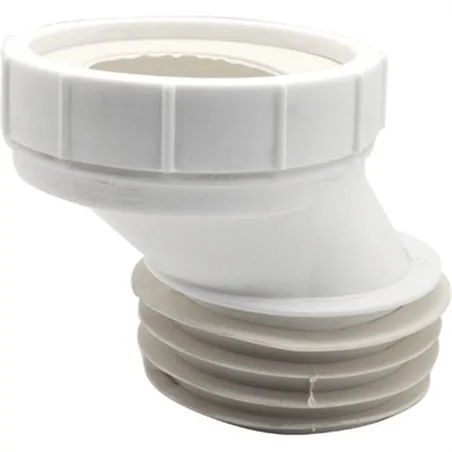 PROLUNGA WC RIGIDA ECCENTRICA CON SPOSTAMENTO 45MM
