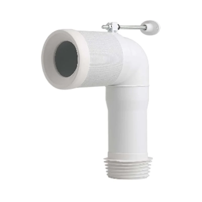 CURVA TECNICA WC A "L" TAGLIABILE A MISURA