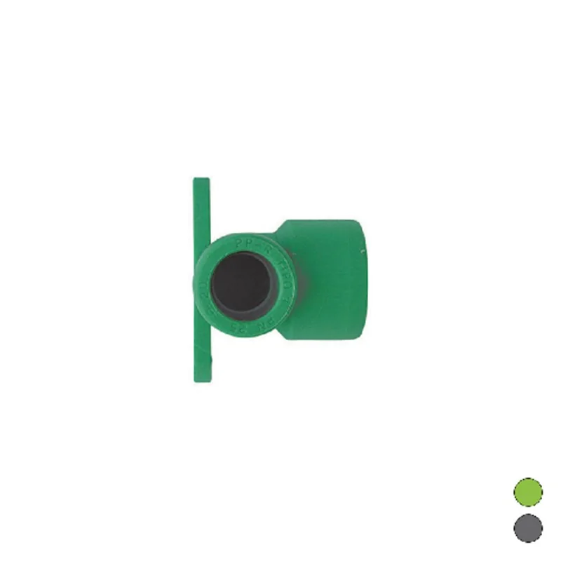 GOMITO FLANGIATO FILETTATO FEMMINA PPR DIANHYDRO