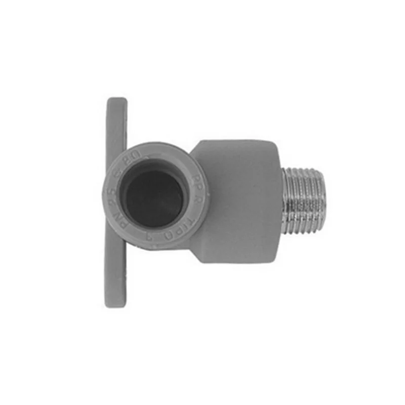 GOMITO FLANGIATO FILETTATO MASCHIO PPR DIANHYDRO