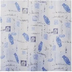 TENDA PER DOCCIA 2 LATI CM 180 X 200 MODELLO ACQUARELLO