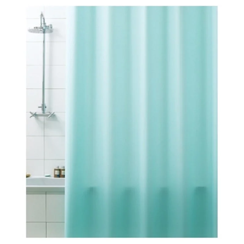 TENDA PER DOCCIA 2 LATI CM 180 X 200 MODELLO VERDE ACQUA