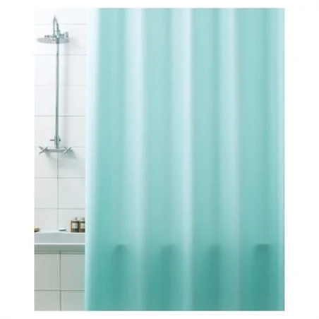 TENDA PER DOCCIA 2 LATI CM 180 X 200 MODELLO VERDE ACQUA