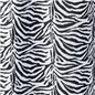 TENDA PER DOCCIA 2 LATI IN TESSUTO CM 180 X 200 MODELLO ZEBRA NERO