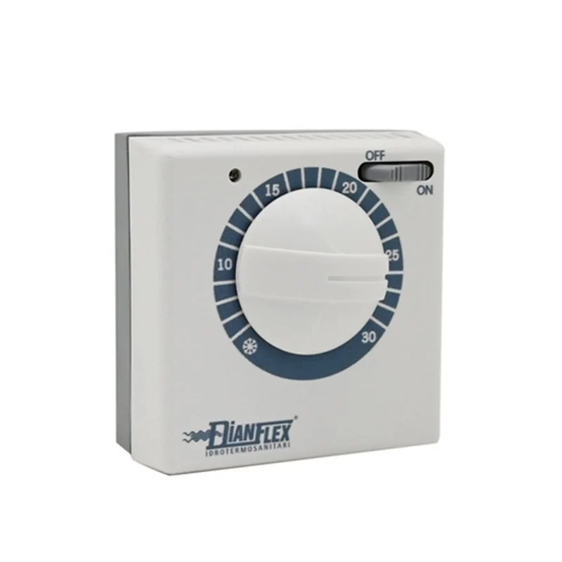 TERMOSTATO AMBIENTE QUADRO CON LAMPADA SPIA