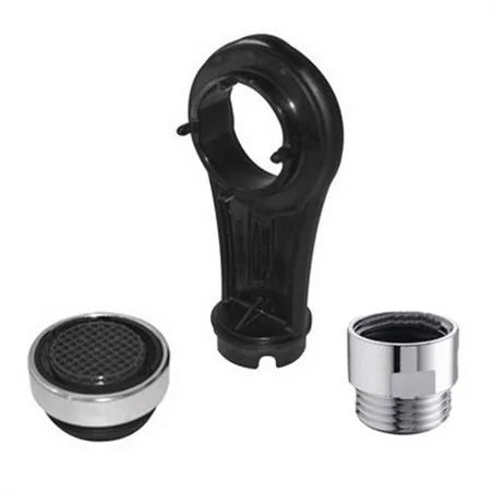 AERATORE SPECIALE M24 + CHIAVE DI MONTAGGIO + LIMITATORE DI PORTATA