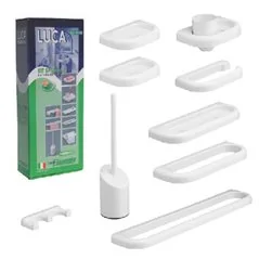 KIT ACCESSORI BAGNO SERIE LUCA MOD.NEW 9 PZ