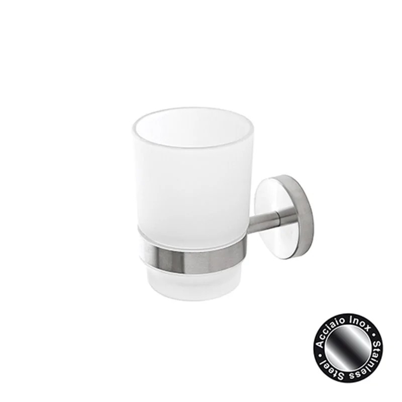 PORTASPAZZOLINO CITY IN ACCIAIO SATINATO