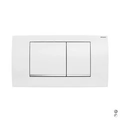 PLACCA DI COPERTURA 2 TASTI PER CASSETTA 110700 NEW GEBERIT