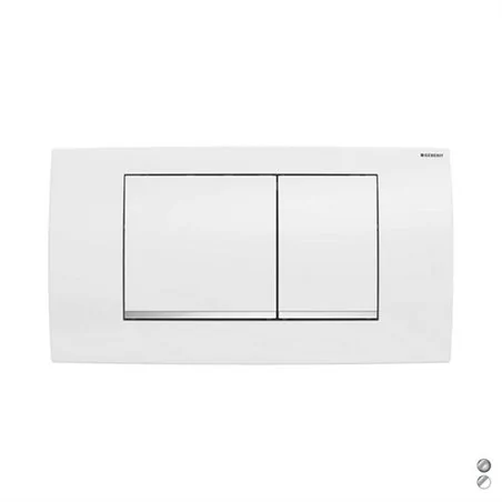 PLACCA DI COPERTURA 2 TASTI PER CASSETTA 110700 NEW GEBERIT