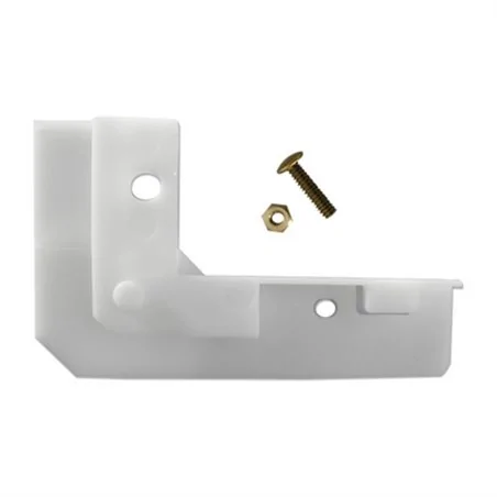 2 PZ STAFFA SOSTEGNO VALVOLA CON VITE RONDELLA ZINCATA SARA-ECO PUCCI