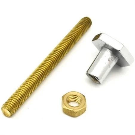 10 PZ GAMBETTI-DADINI-PASTIGLIE CROMATE PUCCI