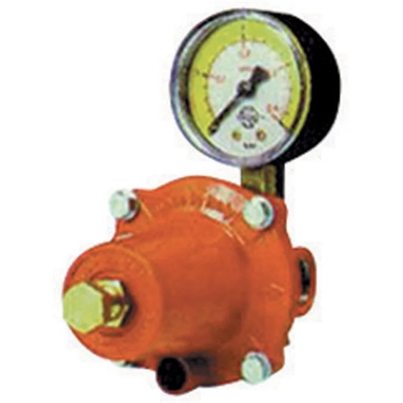 REGOLATORE GPL DI ALTA PRESSIONE CON MANOMETRO MOD. APZ250 30 KG/H NOVACOMET