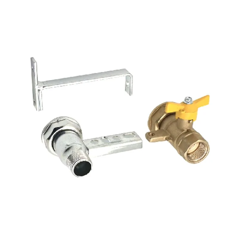 MENSOLA CON VALVOLA PER CONTATORI GAS GNALI BOCA