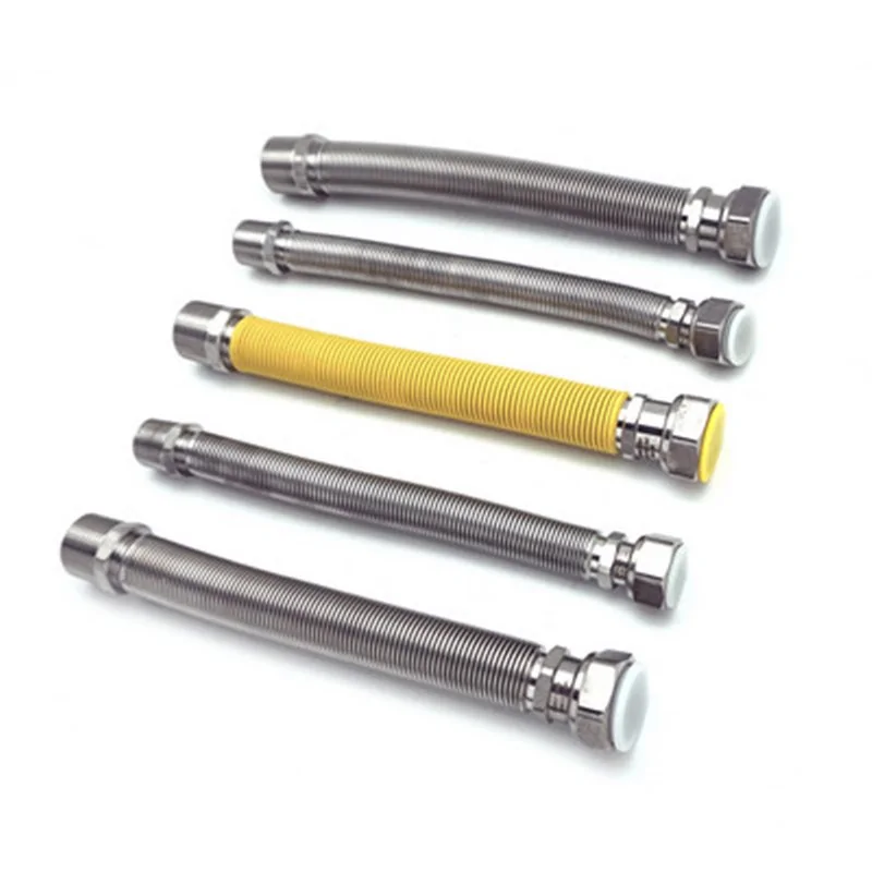 KIT FLESSIBILI INOX ESTENSIBILI PER CALDAIE 5 PZ