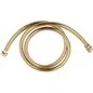 FLESSIBILE DOCCIA IN PVC DORATO CON ATTACCO CONICO