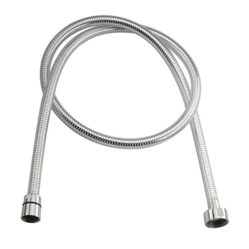 FLESSIBILE DOCCIA CON PIATTELLA CROMATA CM 120 ATTACCO CONICO