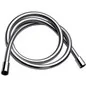 FLESSIBILE DOCCIA RETINATO METALLIZZATO IN PVC ATTACCHI CONICI