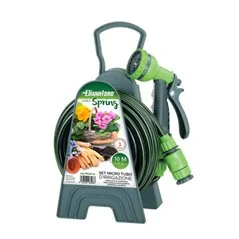 AVVOLGITUBO PORTATILE CON TUBO D'IRRIGAZIONE 11 MM LINEA SPRING