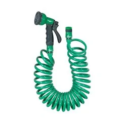 TUBO SPIRALATO CON PISTOLA D'IRRIGAZIONE